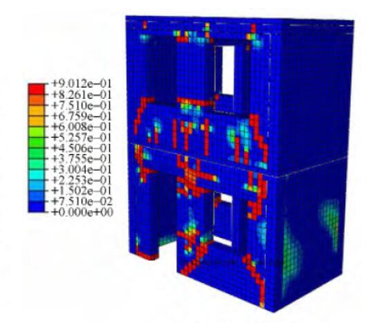 abaqus混凝土塑性资料下载-基于ABAQUS的砌体结构动力弹塑性时程分析