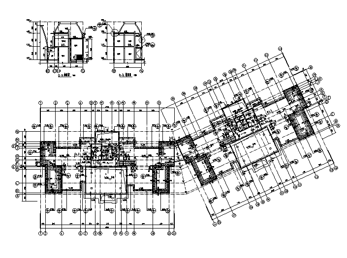 一线地产公司高层住宅楼设计建筑施工图