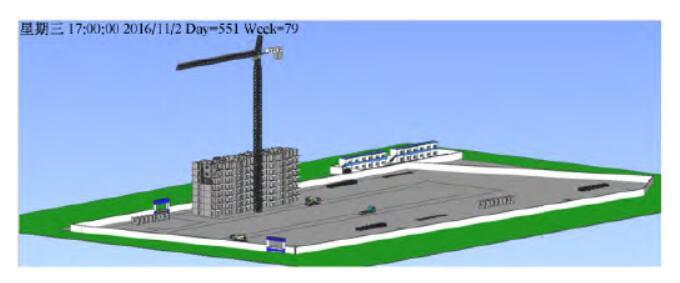 BIM技术在装配式建筑设计与建造中的应用-施工进度模拟