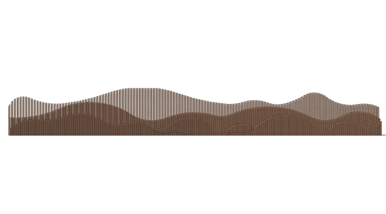 48个山水景墙山石片岩SU模型（3）-山水景墙山石片岩 (23)