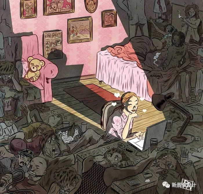 [分享]这波插画表现,有点刺激!