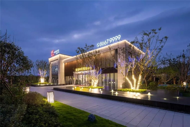 台州宝龙·温岭玖都荟示范区景观