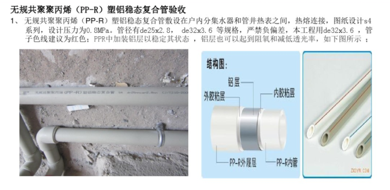 采暖工程关键节点检查验收-PPR管验收