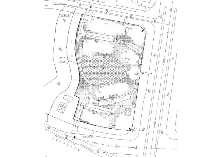 [上海]火车站北广场C2地块项目规划施工图-知名地产布置图