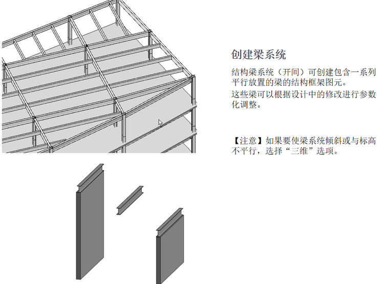 Revit项目准备+模型搭建ppt1（37页）-创建梁系统