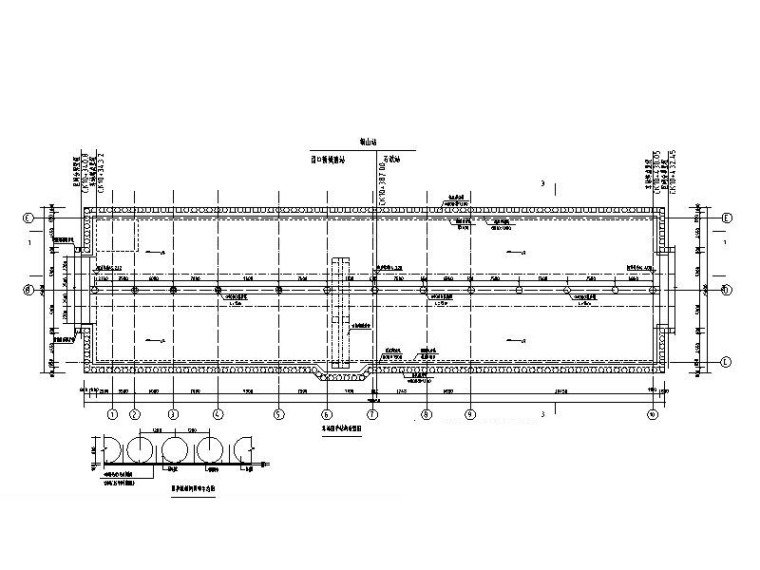 站厅层施工结构图资料下载-地下一层侧式站台车站结构初步设计施工图