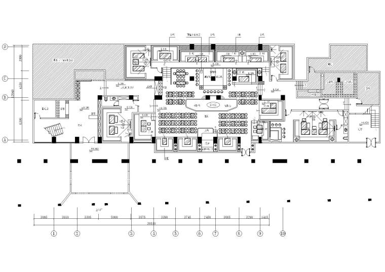 纽伦堡玛莎玛丽医院资料下载-[广东]玛莎莉酒吧室内装饰设计项目施工图