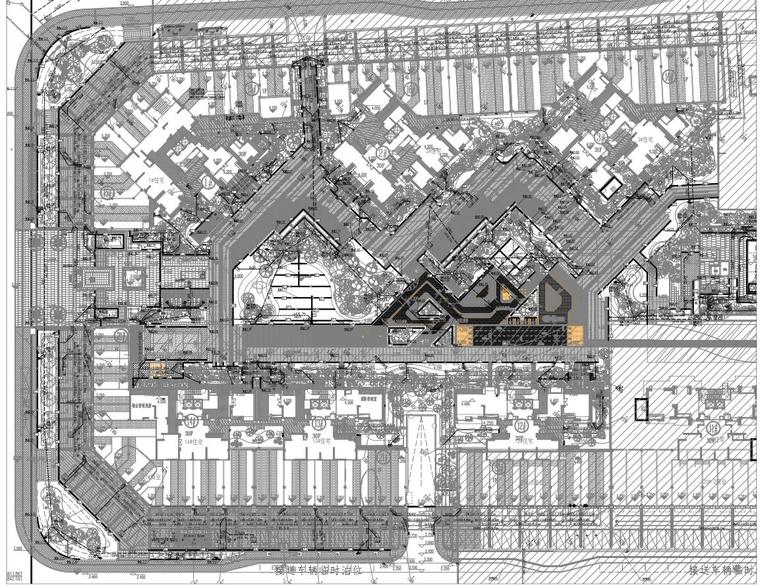 园林景观给排水施工图免费资料下载-中山沙朗示范区景观施工图蓝图 给排水