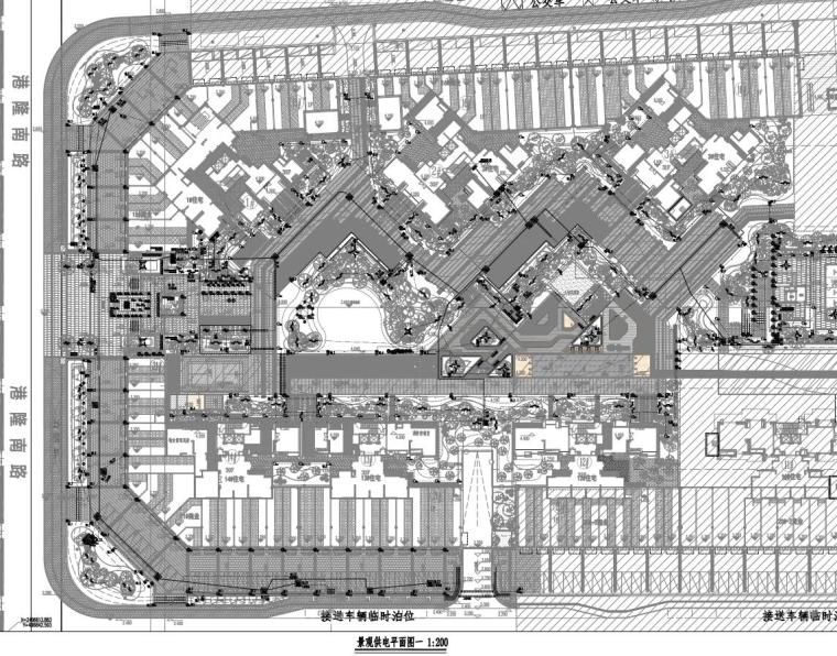 示范区全套施工图资料下载-[广东]中山沙朗示范区景观施工图 电气