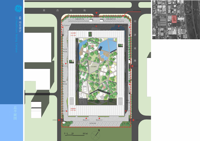 通用电气医疗中国研发试产运营科技园-公建-工业建筑