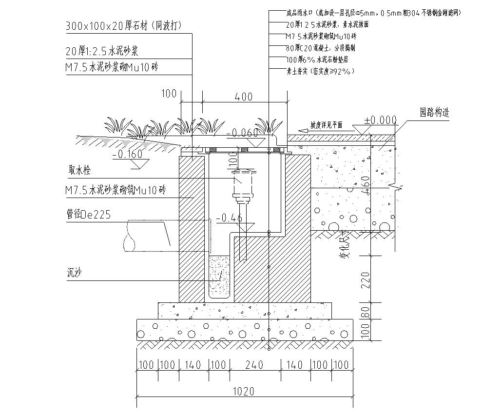 园林给排水标准构造图集