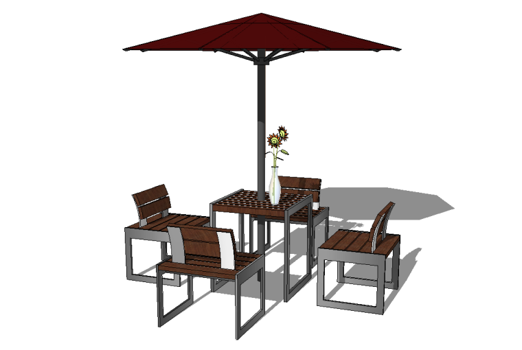 异型座椅模型su资料下载-户外特色座椅模型设计（二）