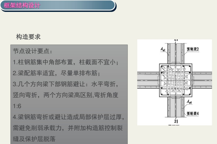 装配式混凝土结构设计要点分析-框架结构设计