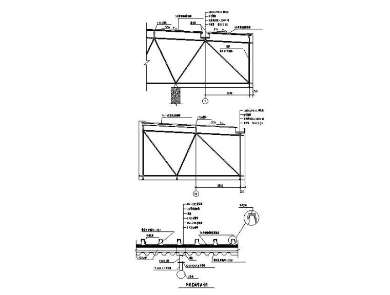钢梁cad节点详图资料下载-网架结构节点详图CAD