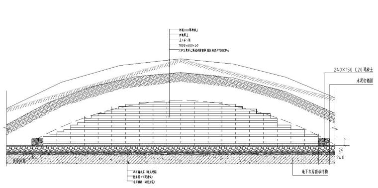 机动车停车场设计资料下载-园建标准构造图集|非机动车停车位详图