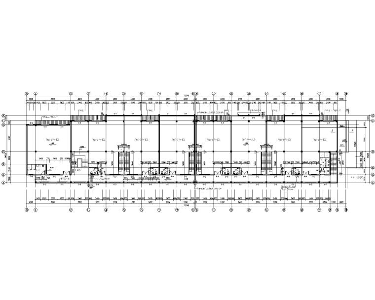 某办公楼立面资料下载-某综合办公楼框架结构施工图（CAD）