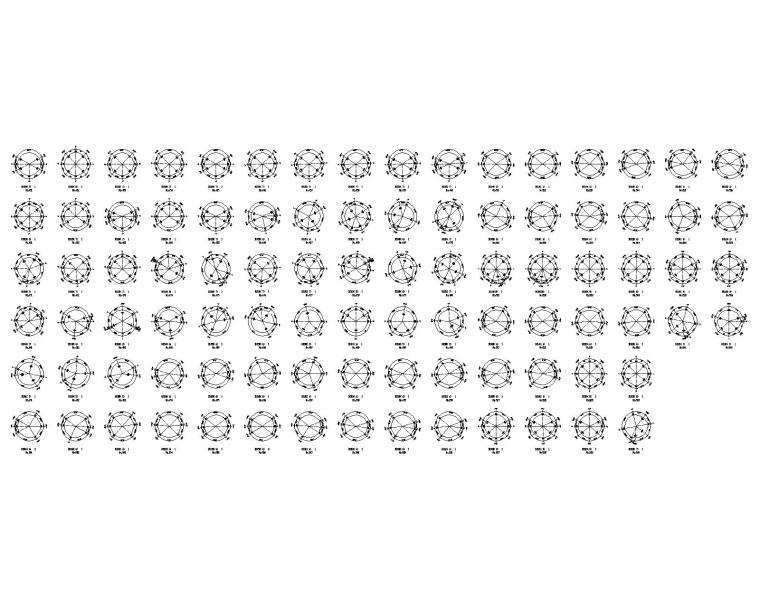 某汽车城展厅网架结构施工图（CAD）-节点大样图二