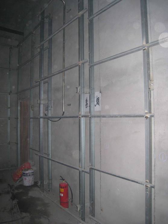 干挂石材施工工艺案例资料下载-大厅墙面干挂理石施工工艺流程及操作要点