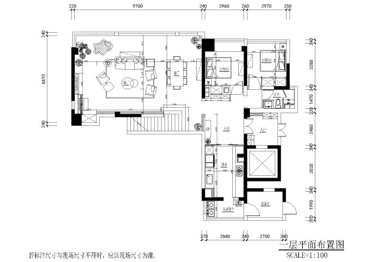 实景平面图资料下载-[福建]-福州蓝光雍锦园住宅施工图+实景