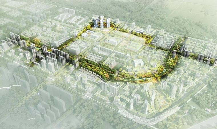 电商产业园概念方案资料下载-[河南]现代风格产业园城市建筑方案设计