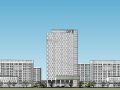 烟台东方电子产业园办公建筑模型设计