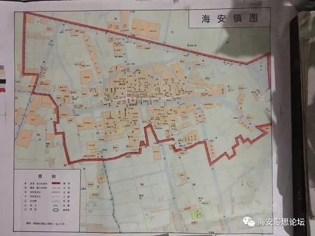 城市地形图下载资料下载-一组地图看海安的变迁——由运河时代，走向