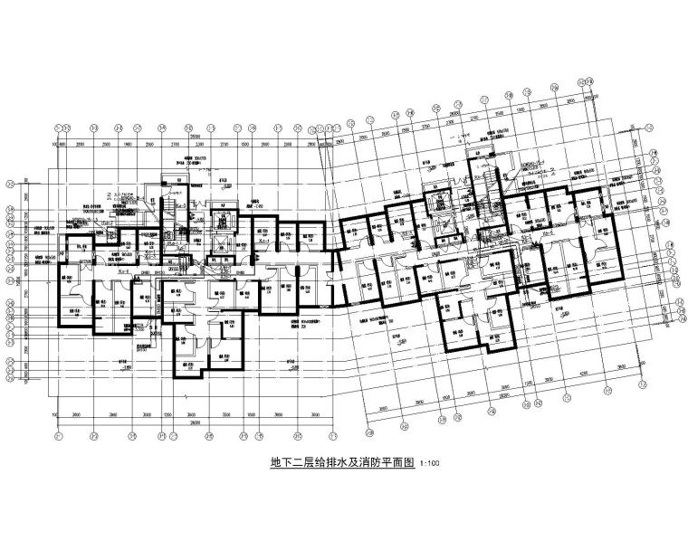 中式住宅区滨水资料下载-江苏省某住宅区3#楼给排水施工图