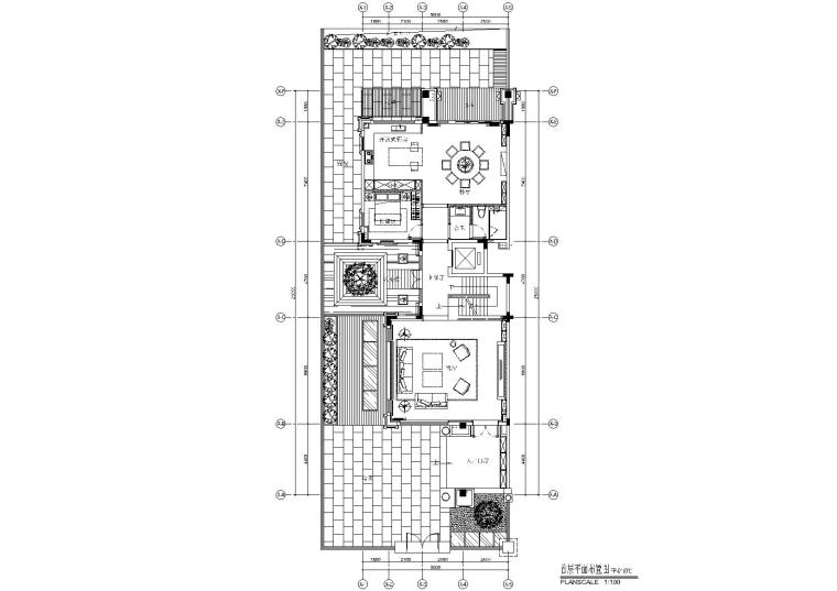 门市房建筑图纸资料下载-[广东]-招商依云雍景湾别墅样板房施工图