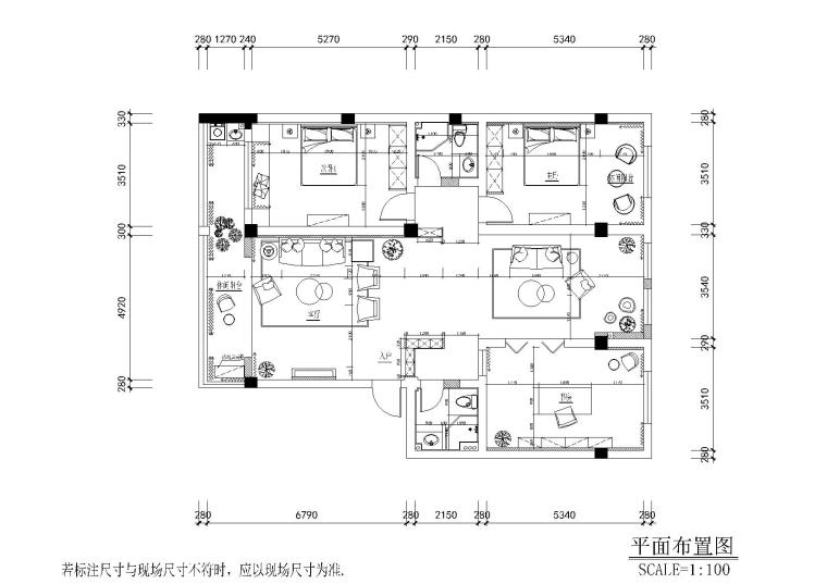 室内设计实景图3d模型资料下载-现代轻奢二居室住宅施工图+实景+3D模型