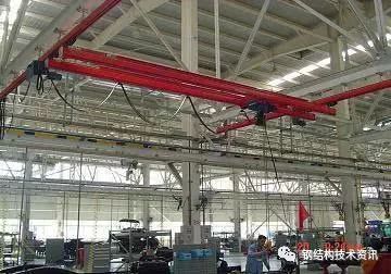 方钢与方钢连接节点图资料下载-钢结构工业厂房悬挂式吊车梁的设计与施工