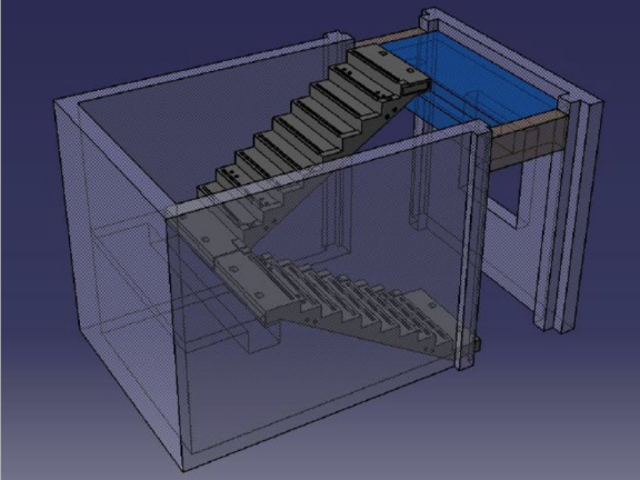 预制楼梯间结构示意图