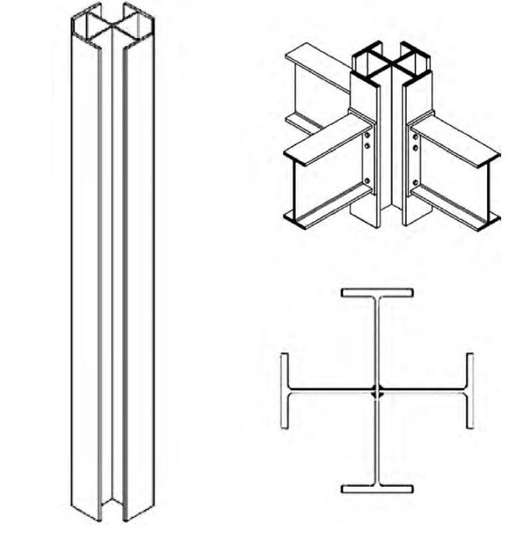 带翼缘十字形截面轴心受压构件扭转失稳分析-结构专业论文-筑龙结构