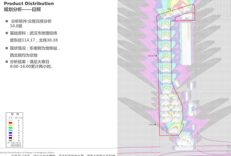 [湖北]现代风高层豪宅建筑方案文本|水石-规划分析——日照