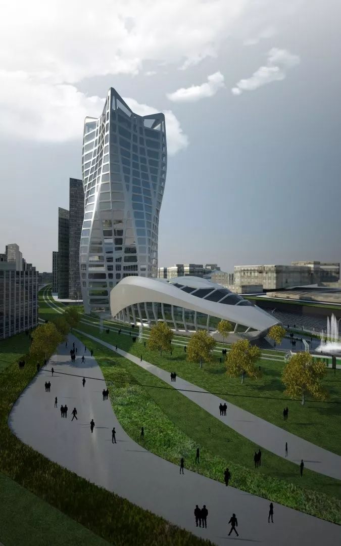 [分享]zaha hadid 建筑师设计-非线性建筑