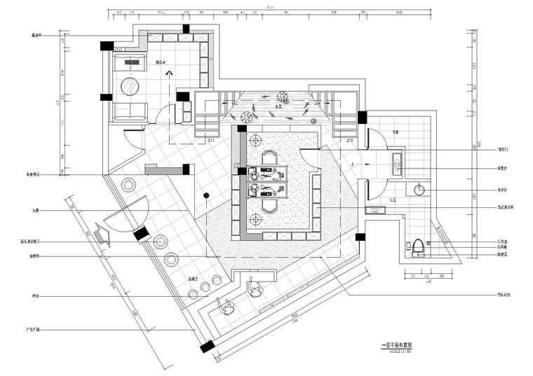 温州建筑施工图资料下载-[浙江]温州酩汇酒庄装饰设计施工图+效果图