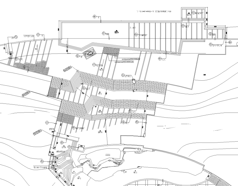 古典园林园路铺装CAD资料下载-园林广场铺装CAD施工大样图