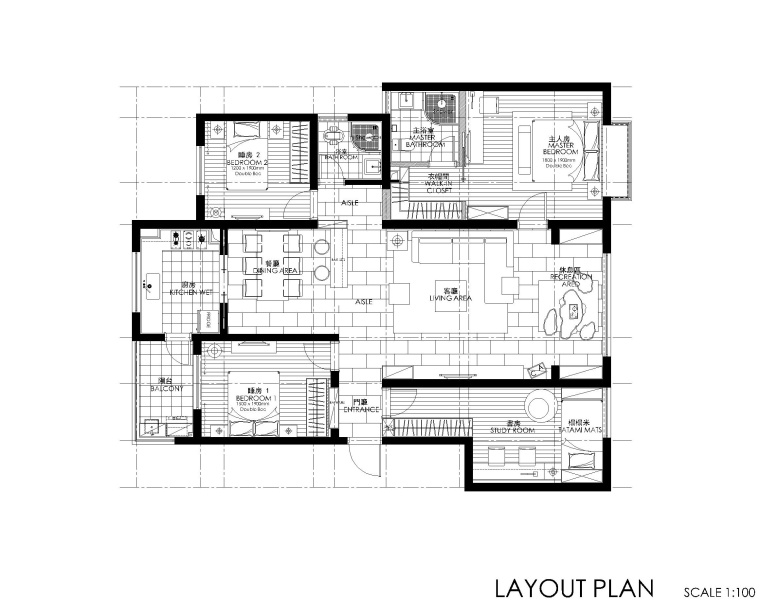 现代简约住宅立面图资料下载-现代简约风格三居室住宅全套施工图+效果图