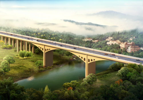 300米连续梁桥截面面积资料下载-三跨变截面连续梁桥工程创优汇报材料