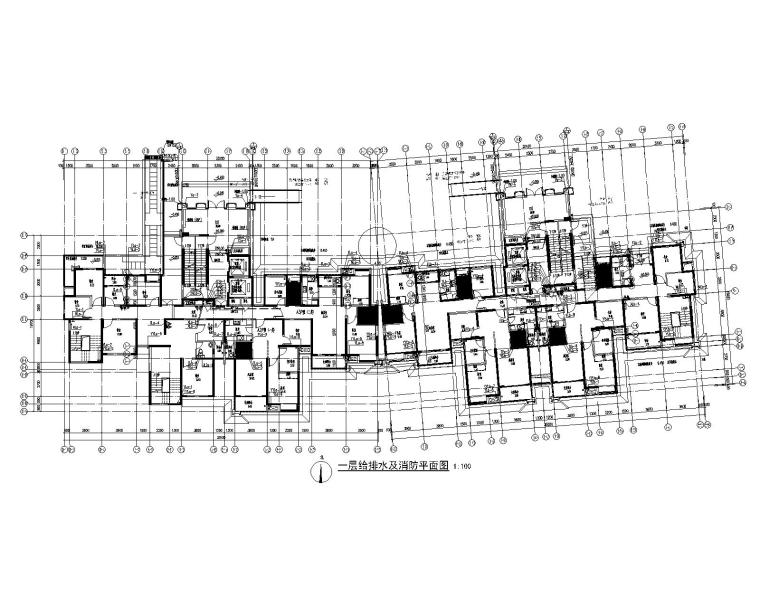 住宅给水排水系统图资料下载-江苏省某住宅8# 号给排水施工图