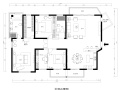 三居室住宅室内装修全套施工图+效果图