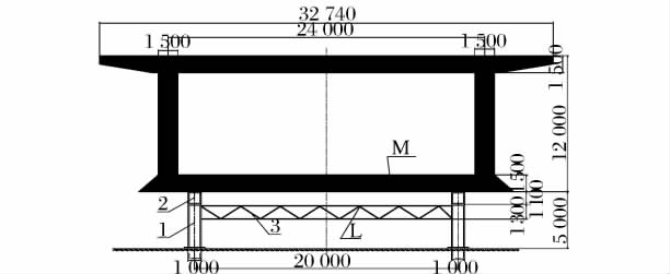 大跨度公铁两用钢桁梁现场整孔制作与运架_3