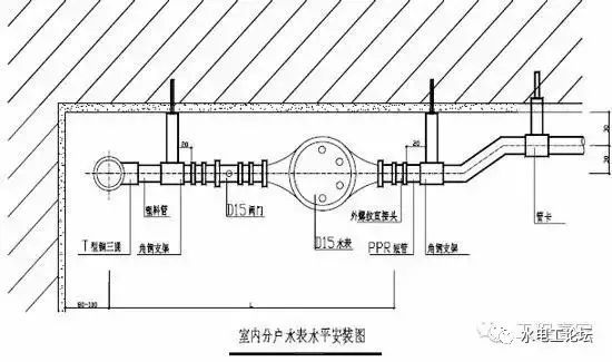 室内给水_排水管道节点图做法大全_23