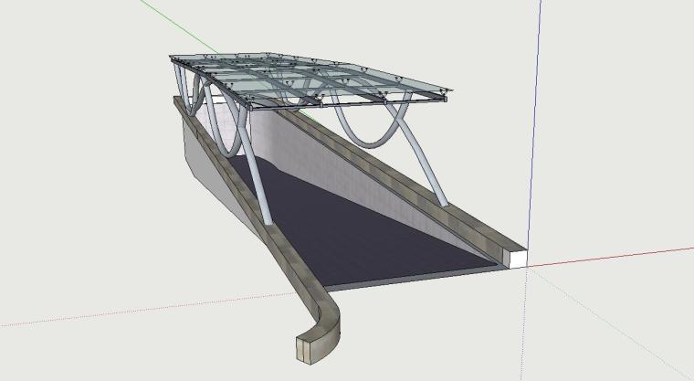 车库入口建筑模型设计（十九） (4)