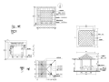 景观草亭CAD施工图