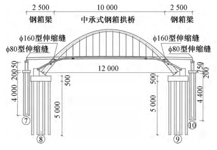 上承式钢筋混凝拱桥资料下载-中承式提篮拱桥吊杆断裂易损性分析