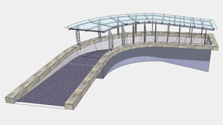 车库入口设计意向资料下载-车库入口建筑模型设计（五） 