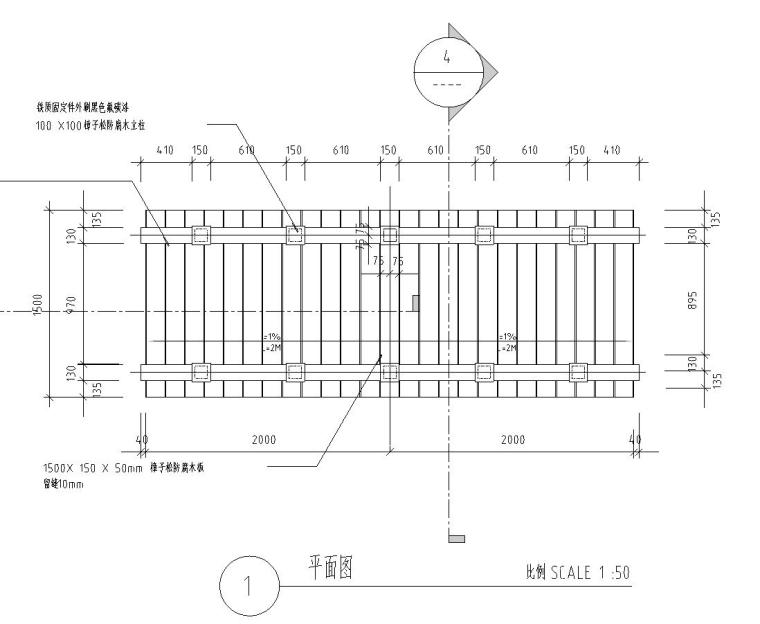 金科九曲河大区景观施工图资料下载-园林景观节点详图|景观桥施工图设计九