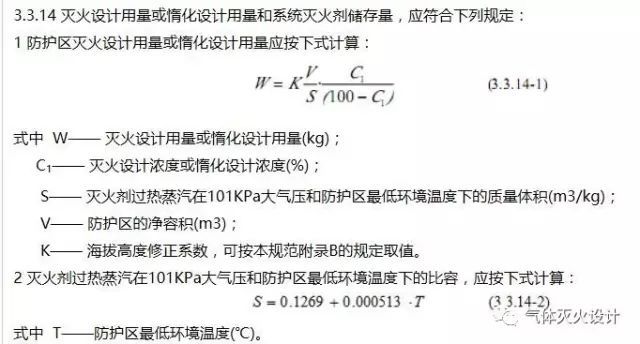 给水机房机房面积估算资料下载-怎样快速估算灭火系统的药剂用量和泄压面积