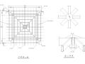 中式景观亭设计图纸
