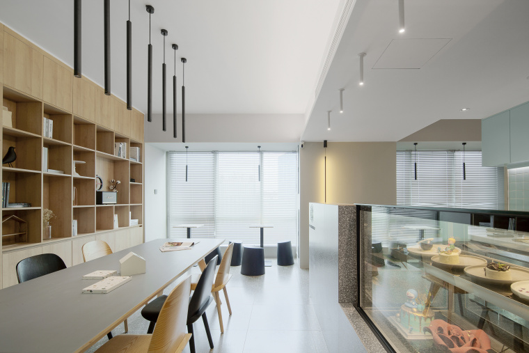 东方情致的极简空间资料下载-极简的餐厅设计官方摄影+JPG平面